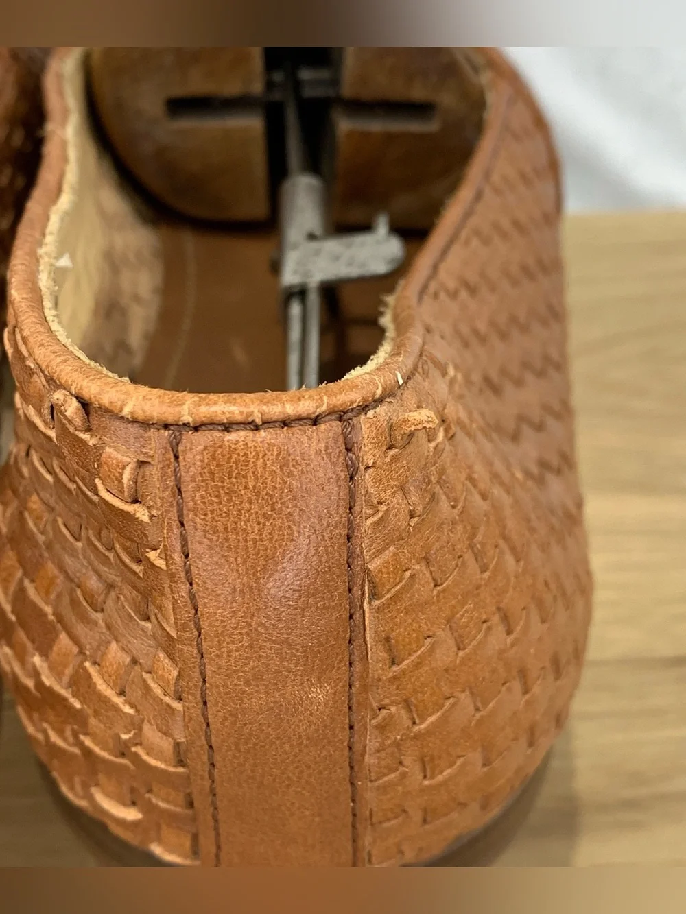 Nisolo Woven Leather Slip-On Loafers in Brown